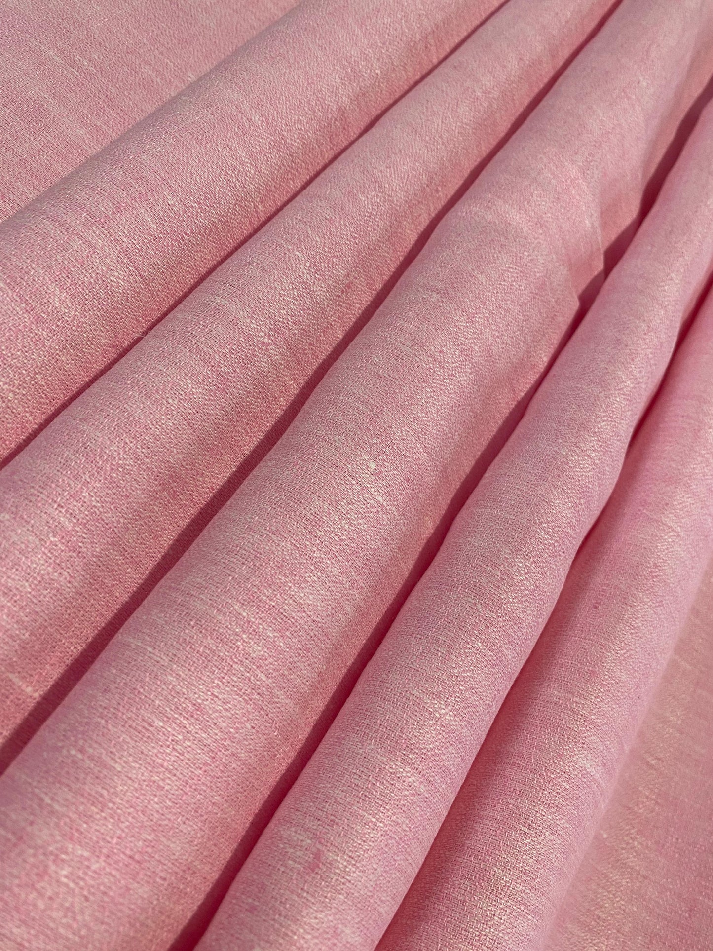 Elite Pink Solid Colour- Dyed Premium Linen Fabric EL-009