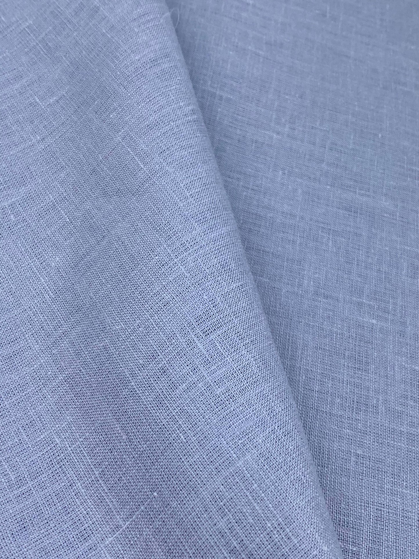 Light Lavender Solid Colour- Dyed Premium Linen Fabric LO-157