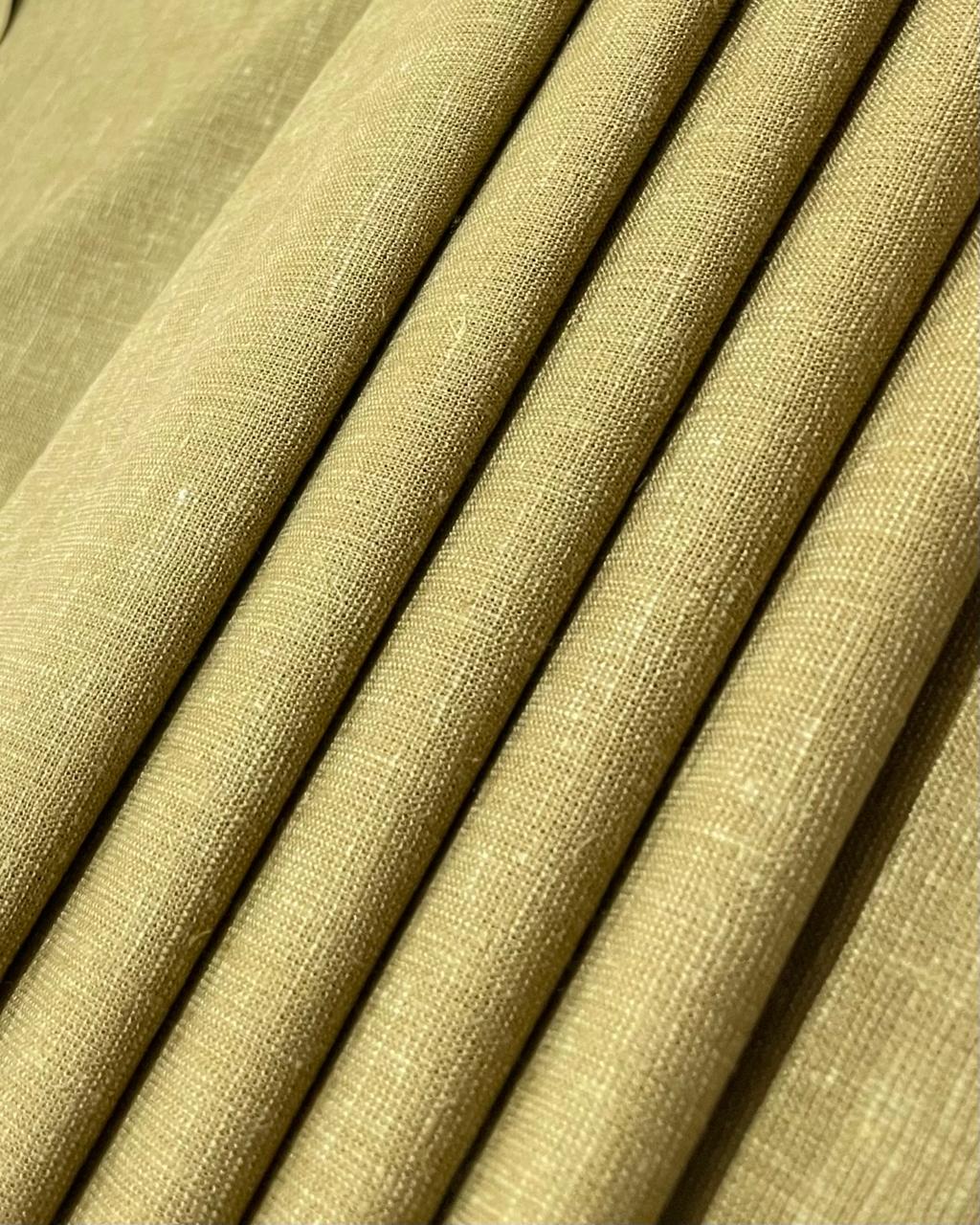 Bright Beige Korean Linen Suiting's- Korean Linen Fabric KL-LRN-800115 (new)