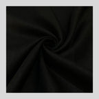 Black Linen Suiting- Premium Dyed Linen Fabric TW - 041-BLACK