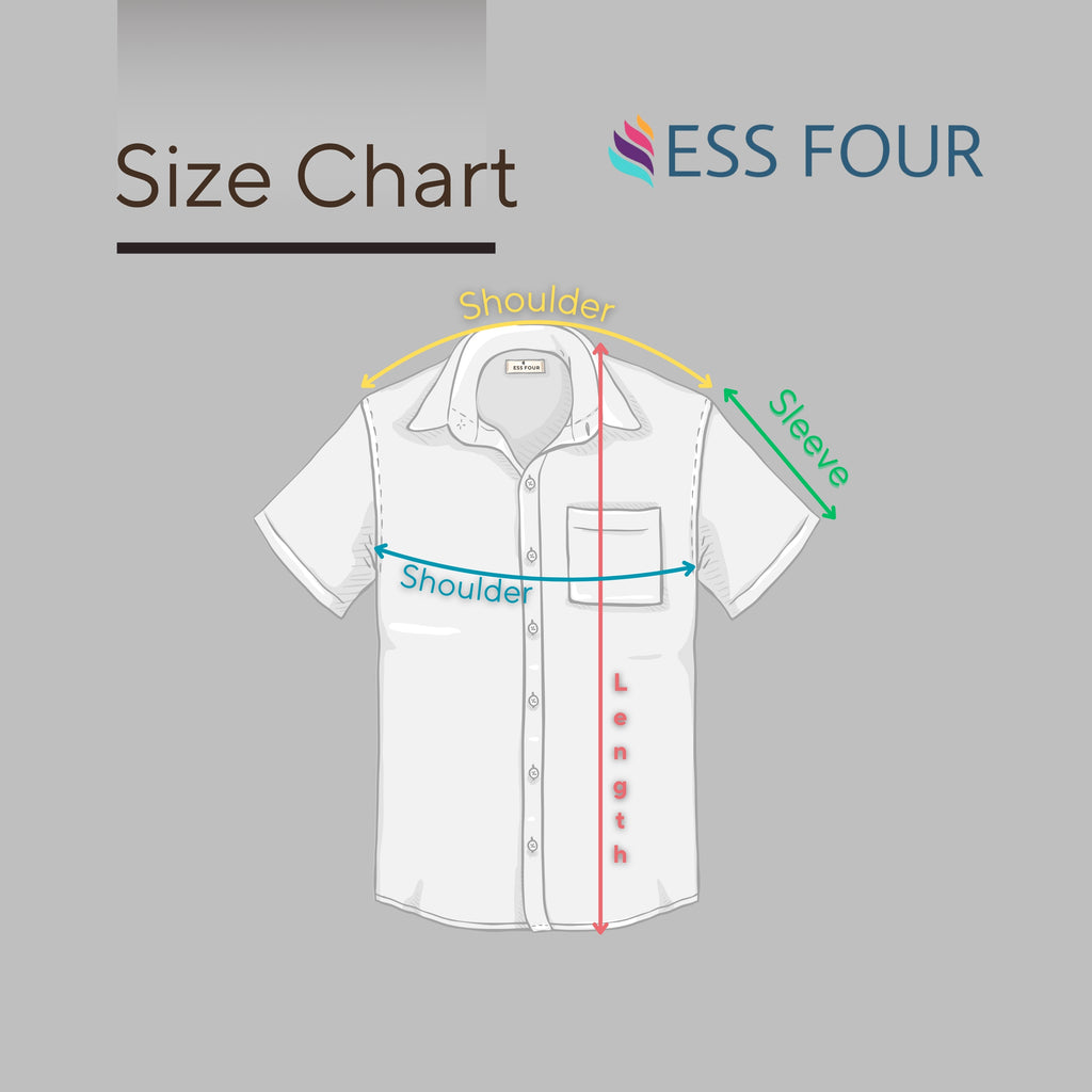 White Khaki Orange Painted AOP Linen Shirt - Men's Linen Shirt