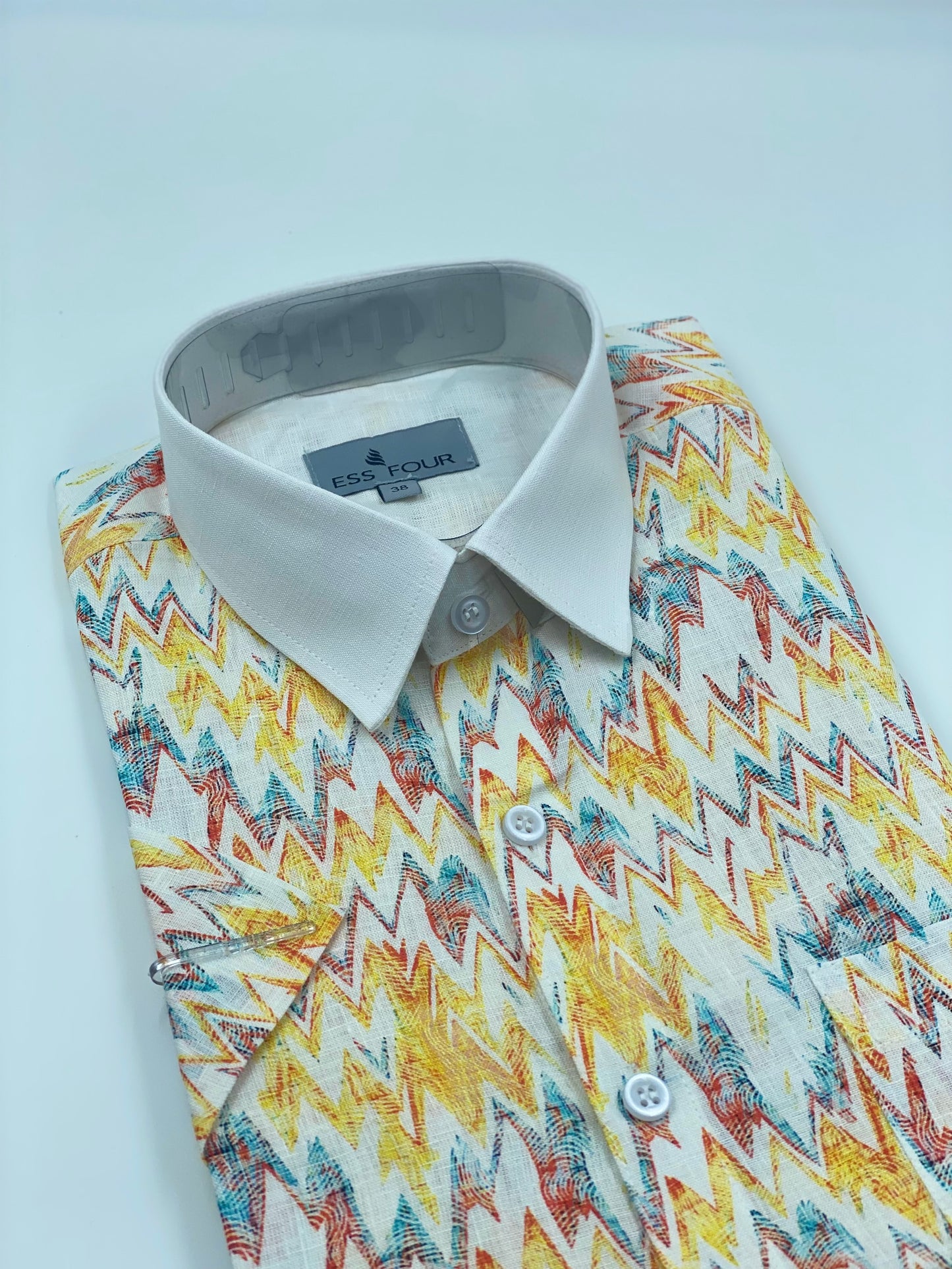 Tistabene Printed Linen Shirt - Men's Linen Shirt