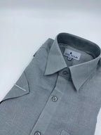 Light Grey Linen Shirt - Men's Linen Shirt