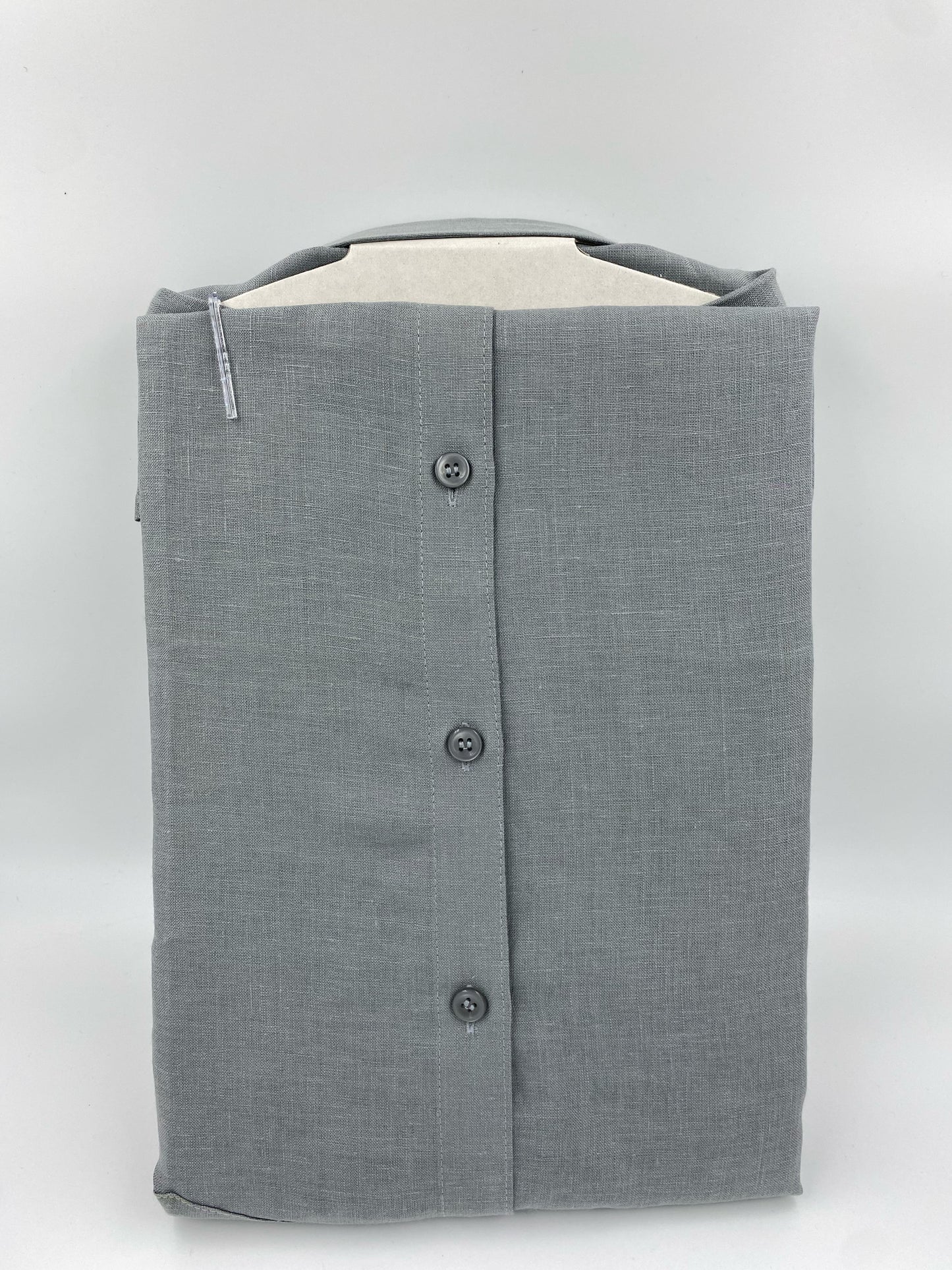 Light Grey Linen Shirt - Men's Linen Shirt