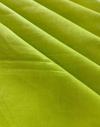 Neon Green Solid Colour - Dyed Premium Linen Fabric LO-136