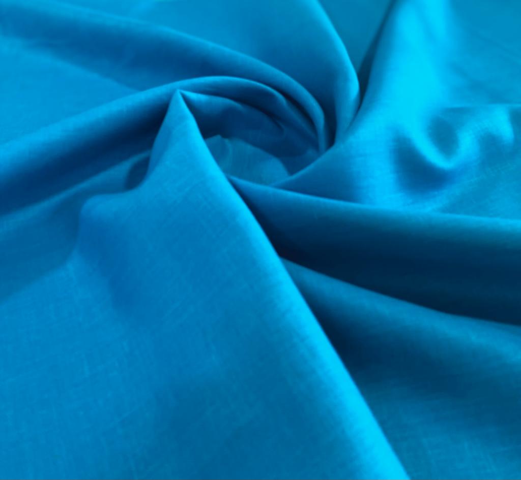 Royal Blue Solid Colour - Dyed Premium Linen Fabric DDL-063