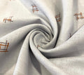 Mild lavender Allover Printed Linen Fabric -  Dyed Premium Linen Fabric BBP-028