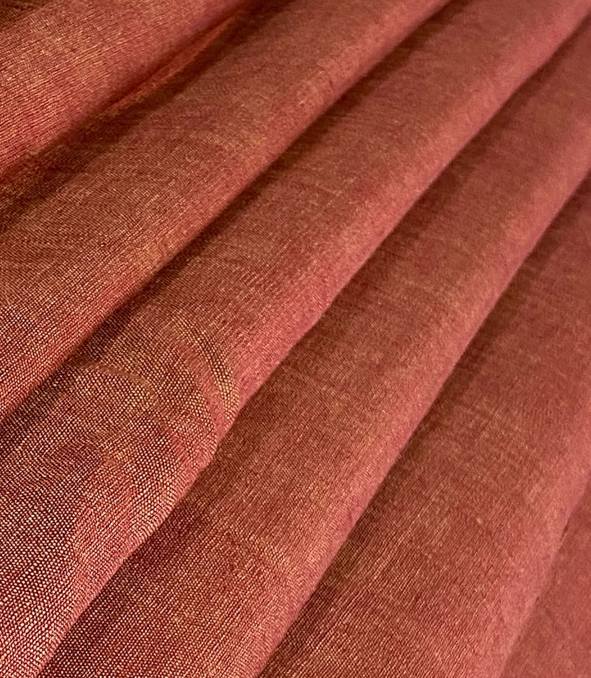 Bronze Gold Solid Colour - Dyed Premium Linen Fabric DDL-096