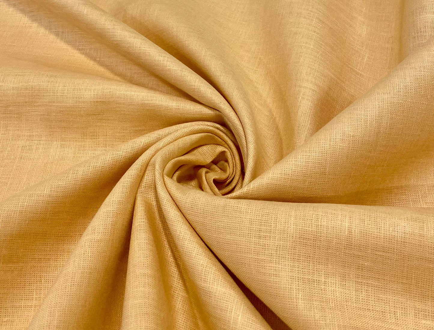 Shining Brown Solid Colour- Dyed Premium Linen Fabric LO-118