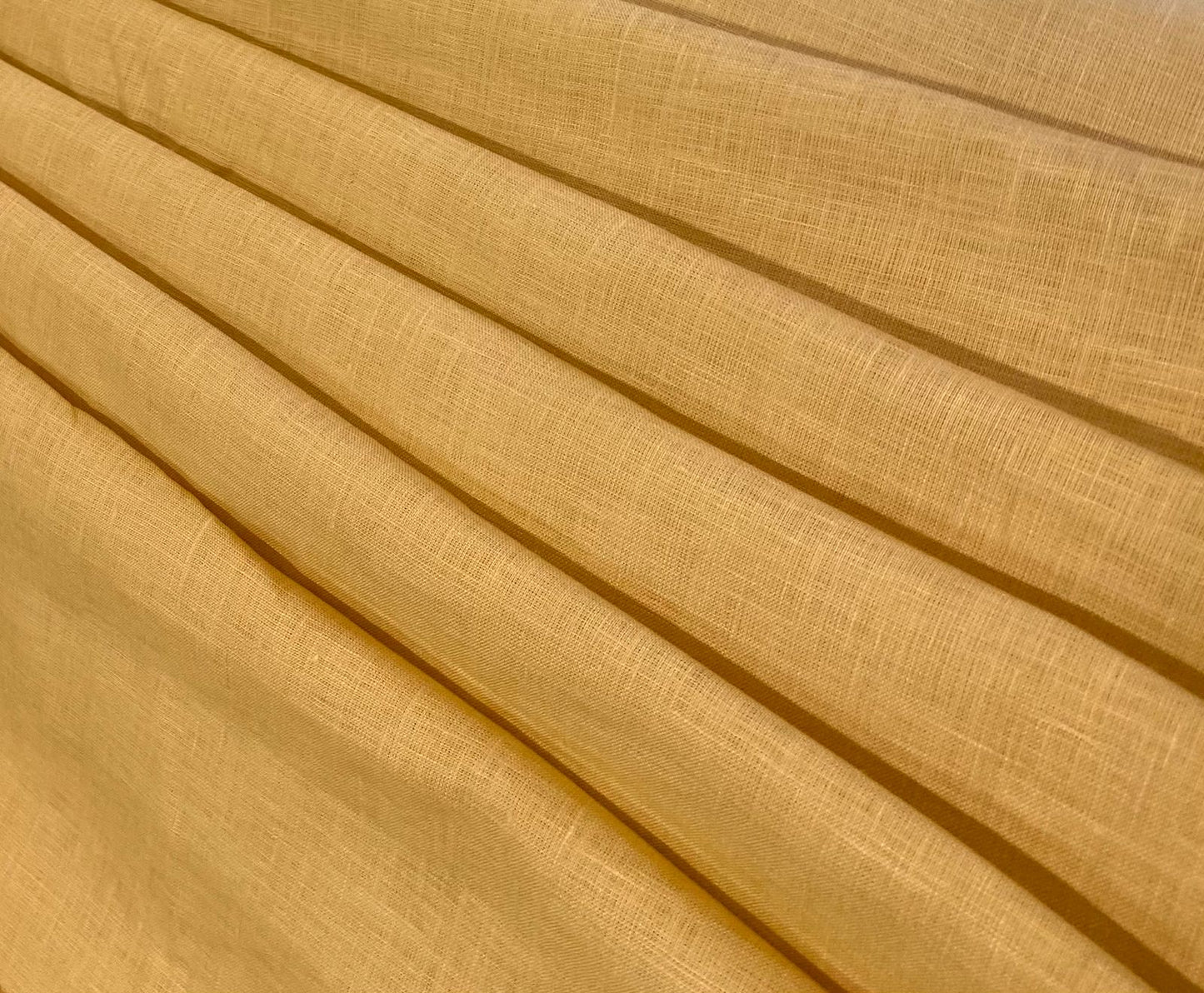 Shining Brown Solid Colour- Dyed Premium Linen Fabric LO-118