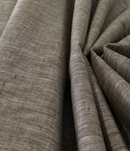 Light Grey White Solid Suiting-  Premium Dyed Linen Fabric TW-016