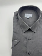 Dark Grey Linen Shirt - Men's Linen Shirt