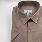 Light Brown Linen Shirt - Men's Linen Shirt