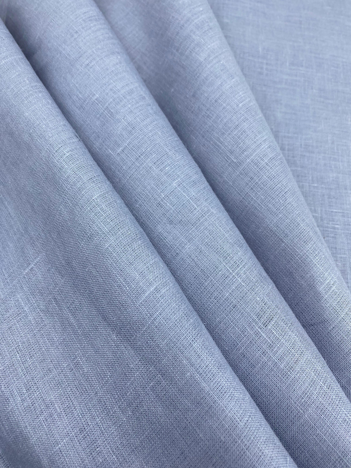 Light Lavender Solid Colour- Dyed Premium Linen Fabric LO-157