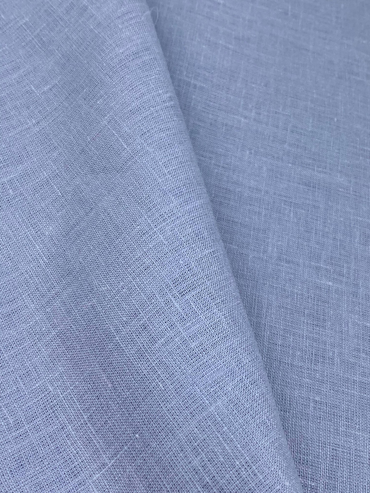 Light Lavender Solid Colour- Dyed Premium Linen Fabric LO-157
