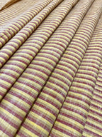 Red/Yellow Stripe - Dyed Premium Linen Fabric BCF-026379