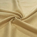 Dark Ivory  Self Design - Premium Dyed Linen Fabric LG- 039