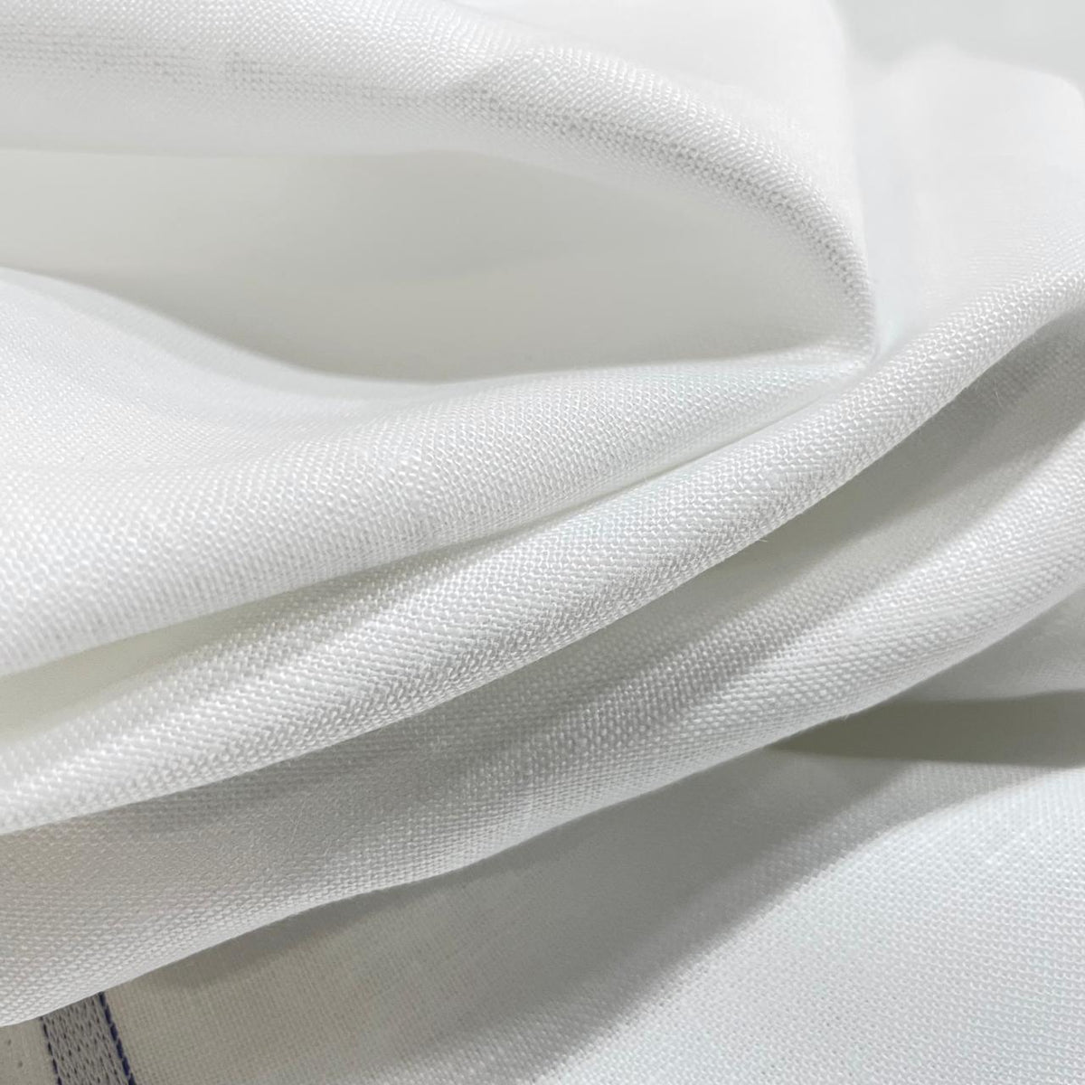 White Linen Fabric- 100% Pure Irish Linen Fabric