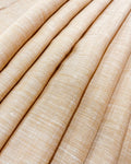 Pale Orange Solid Colour- Dyed Premium Linen Fabric BC-BCB- 601233 (NEW)