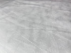 White Diamond Leaf Self-Design - Premium Linen Cotton Fabric BC-BJR-500108