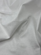 White Small Diamond Self-Design - Premium Linen Cotton Fabric BC-BJR-500101
