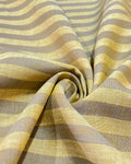 Grey /Yellow Stripes- Dyed Premium Linen Fabric CNC-BCMN-707165(NEW)