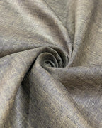 Golden Black Linen Suiting- Premium Dyed Linen Fabric TW-027