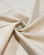 Beige Cream Korean Linen Suiting's- Korean Linen Fabric KL-LRN-800106