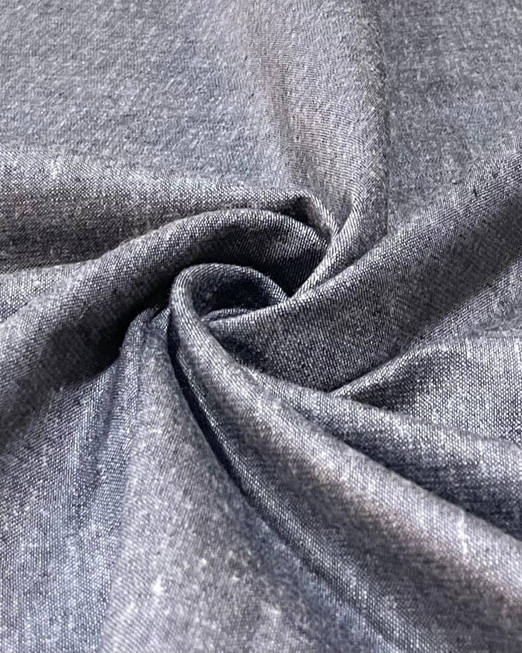 Ash Grey Korean Linen Suiting's- Korean Linen Fabric KL-LRN-800120 (new)
