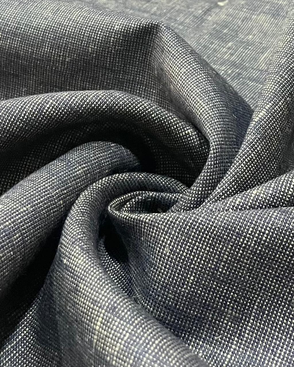 Greenish Grey Suiting Fabric- Premium Dyed Linen Fabric CNC-ETN-06(NEW)