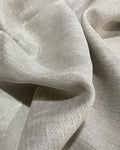 Natural Beige Jute Type Linen  -  Dyed Premium Linen Fabric CNC-B/G -FTR-OAT-251(NEW) (Copy)