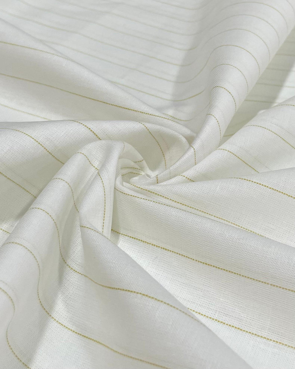 White/Light Green - Korean Linen Fabric BC-BRN-KL-121042(NEW)