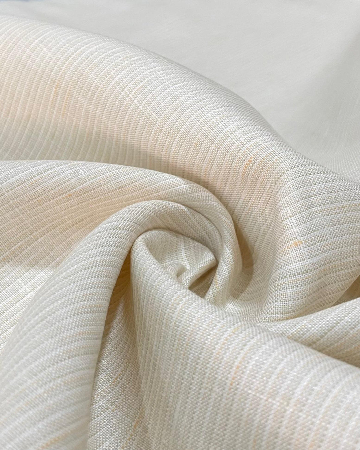 Cream Fine Stripes- Dyed Premium Linen Fabric CNC-B/G-SNT-S-20832/09(NEW)