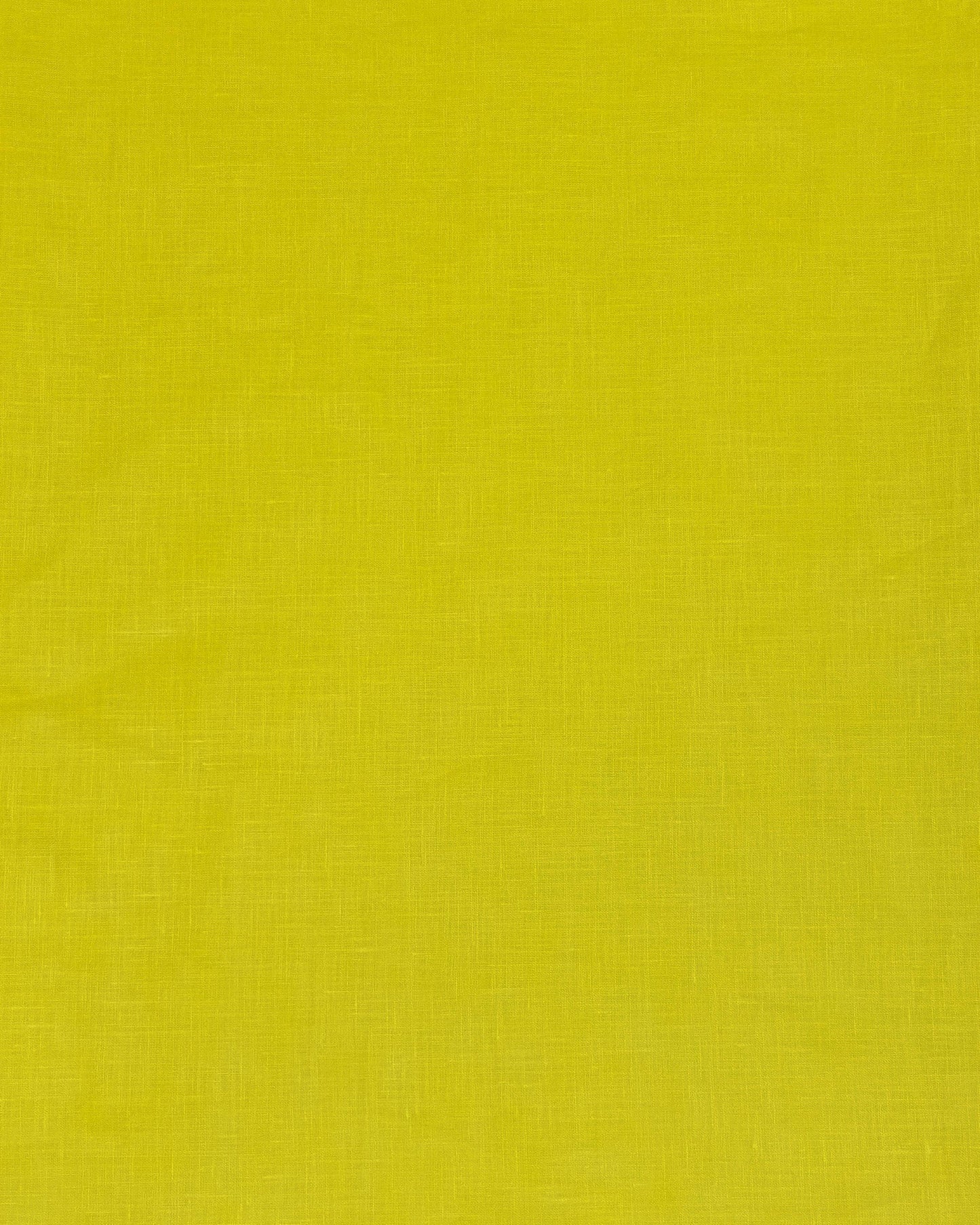 Bright Lemon Yellow Solid Colour- Dyed Premium Linen Fabric LO-115 (NEW)