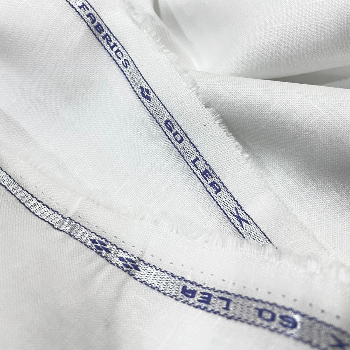 White Linen Fabric- 100% Pure Irish Linen Fabric