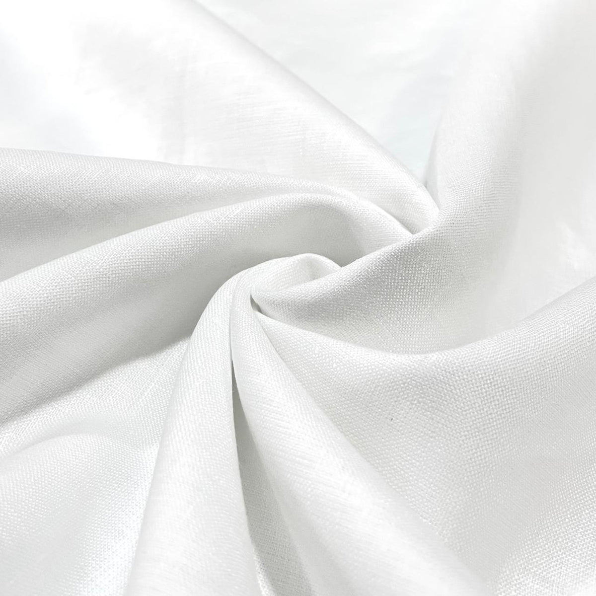 White Linen Fabric- 100% Pure Irish Linen Fabric