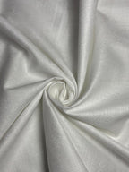 White Small Diamond Self-Design - Premium Linen Cotton Fabric BC-BJR-500101