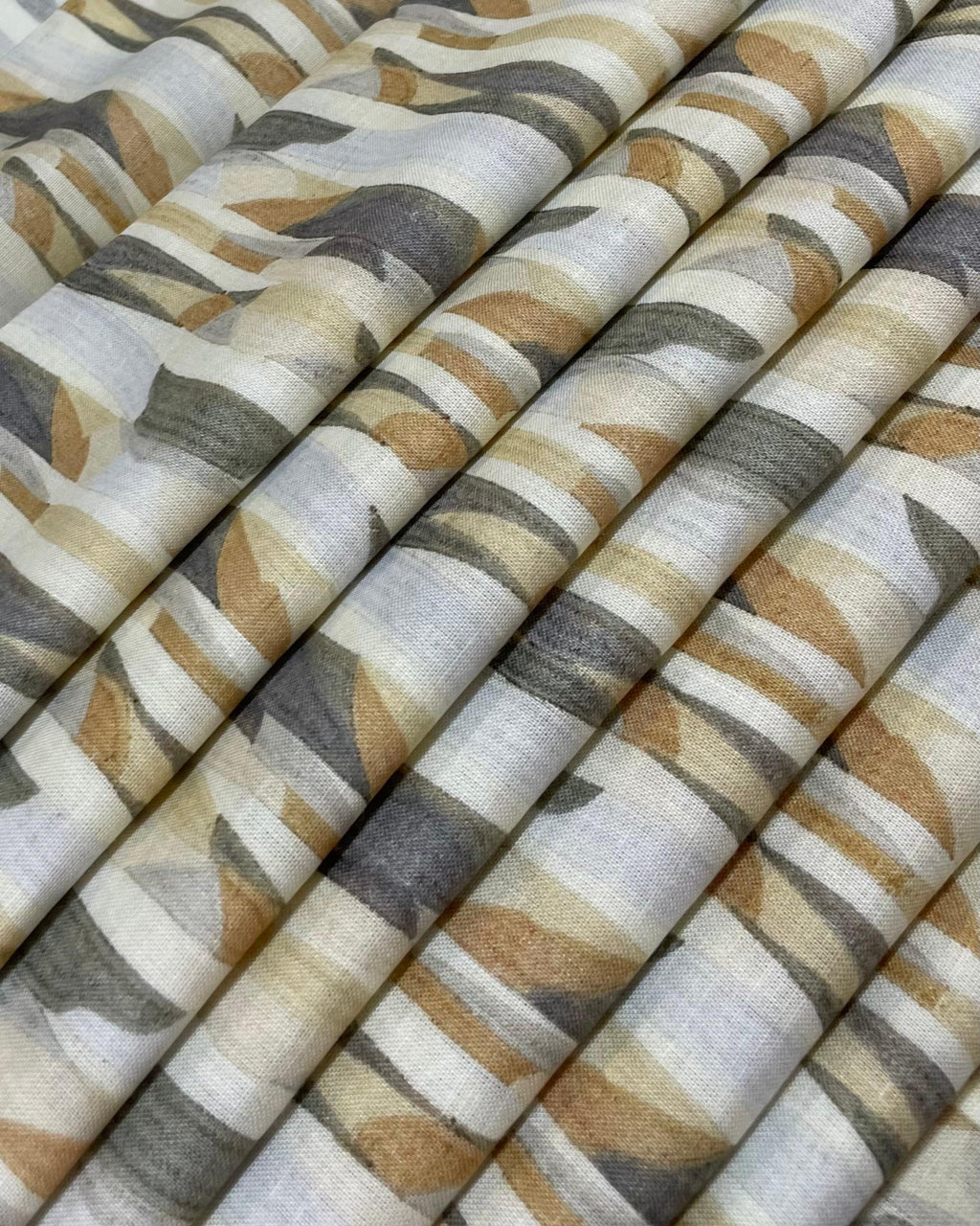 Brush stock Abstract- Korean Linen Fabric BC/MG-KL-250173