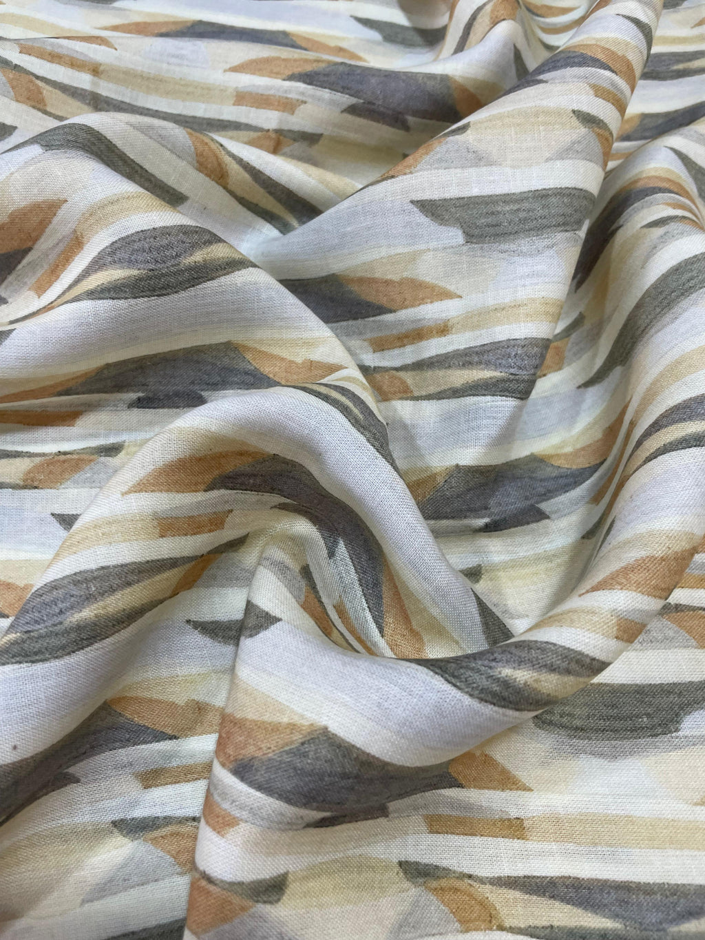 Brush stock Abstract- Korean Linen Fabric BC/MG-KL-250173