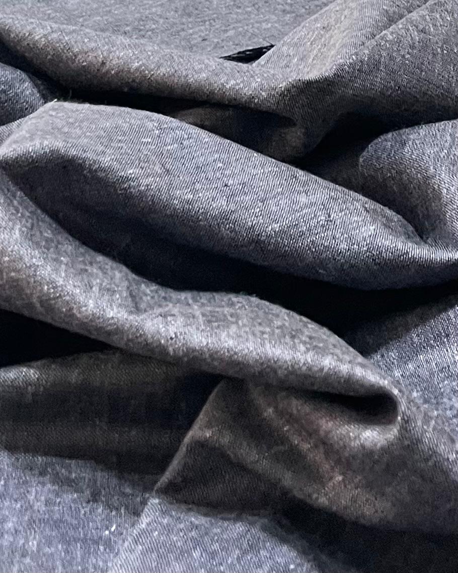 Ash Grey Korean Linen Suiting's- Korean Linen Fabric KL-LRN-800120 (new)