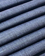 Steel Blue Suiting Fabric- Premium Dyed Linen Fabric CNC-ETN-09(NEW)
