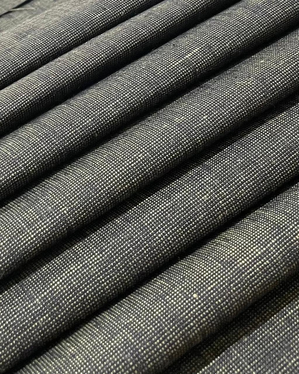 Greenish Grey Suiting Fabric- Premium Dyed Linen Fabric CNC-ETN-06(NEW)