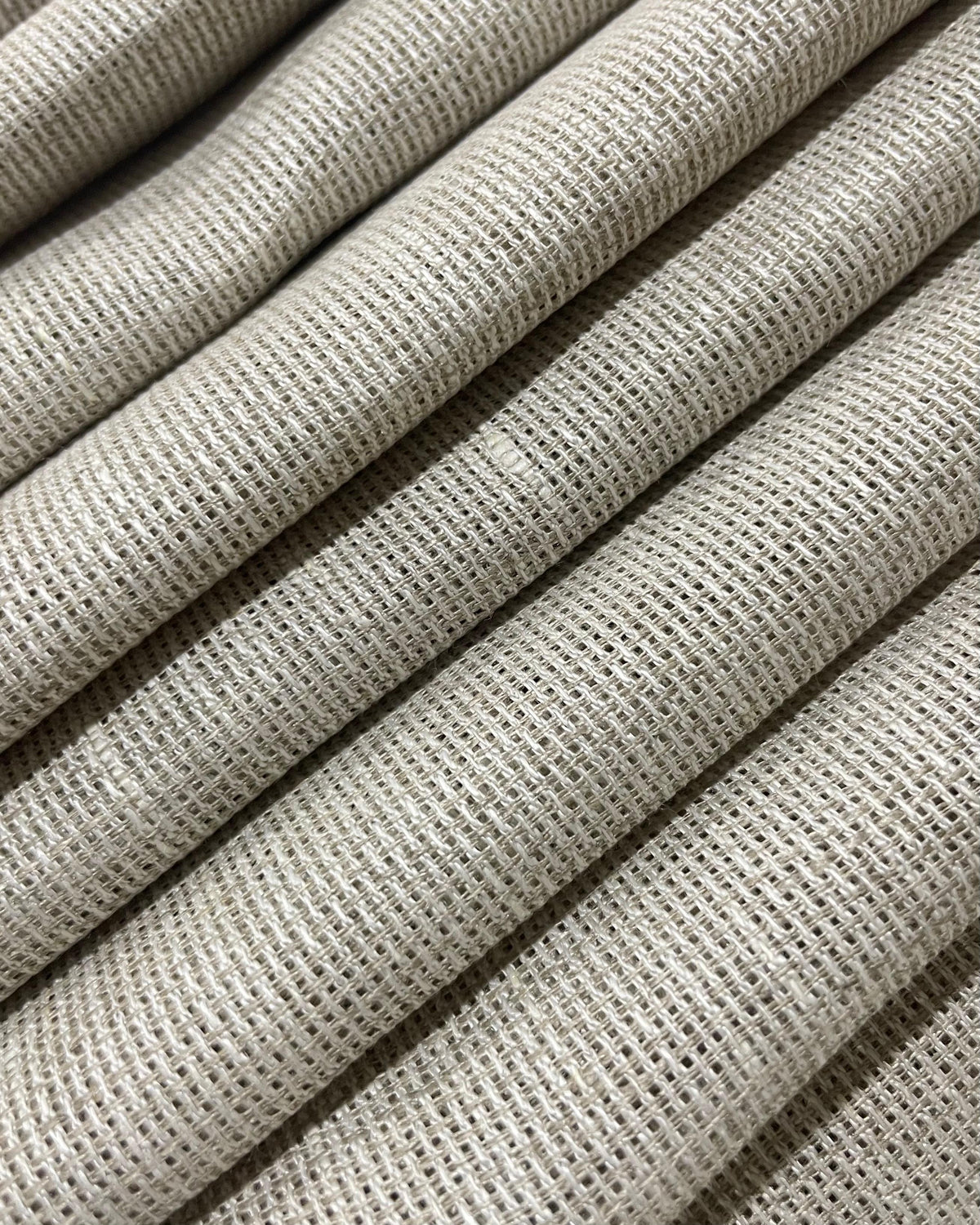 Natural Beige Jute Type Linen  -  Dyed Premium Linen Fabric CNC-B/G -FTR-OAT-251(NEW) (Copy)