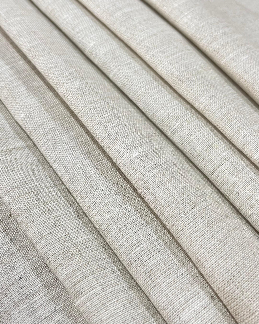 Cream Stripes- Dyed Premium Linen Fabric CNC-B/G-SNT-S-24481/01(NEW)