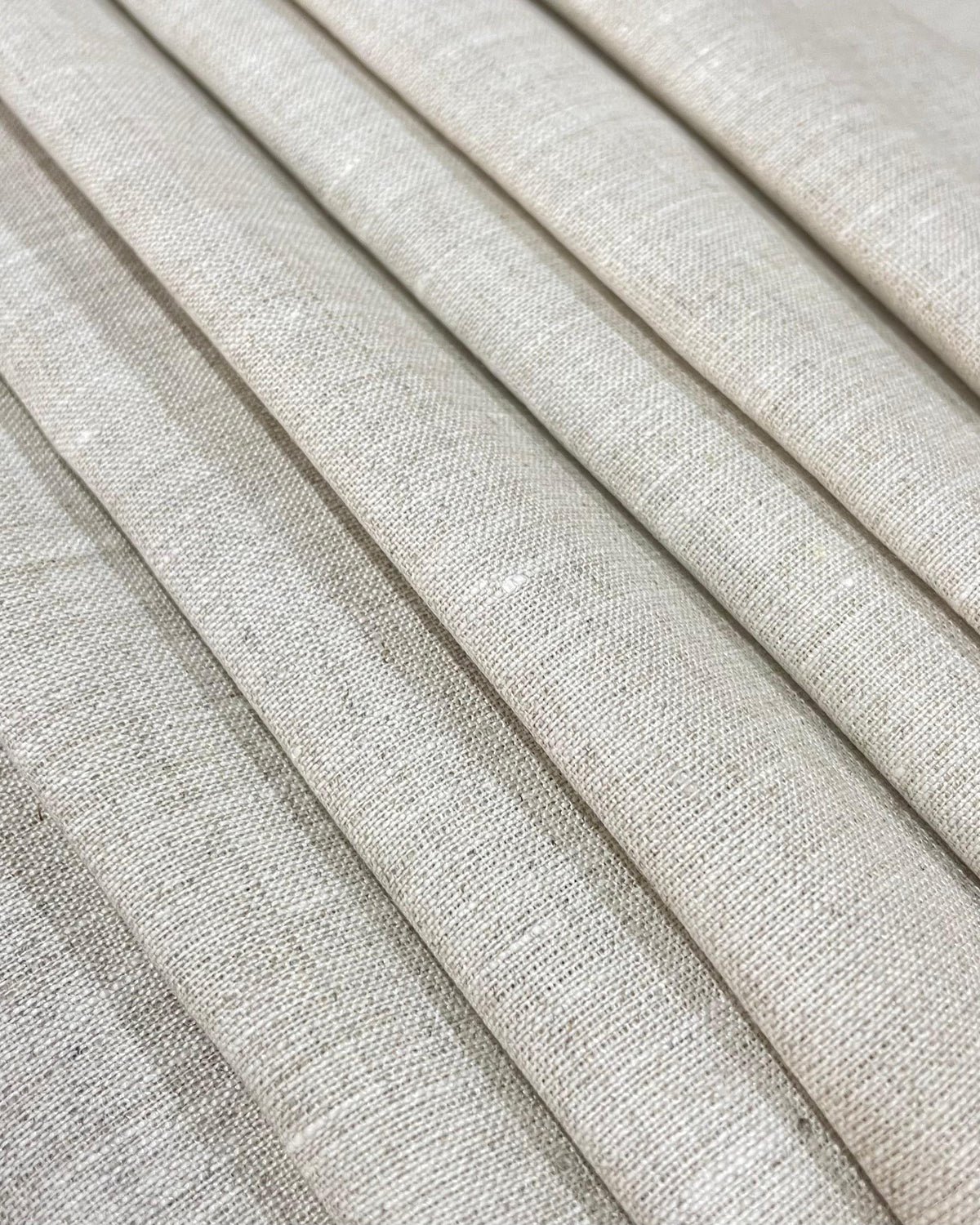 Cream Stripes- Dyed Premium Linen Fabric CNC-B/G-SNT-S-24481/01(NEW)