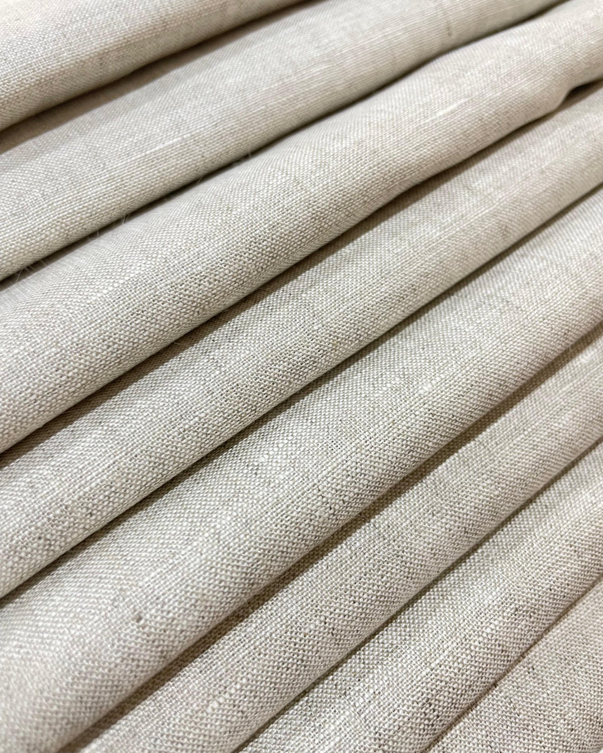 Natural Color Solid- Dyed Premium Linen Fabric CNC-ELMT-035(NEW)