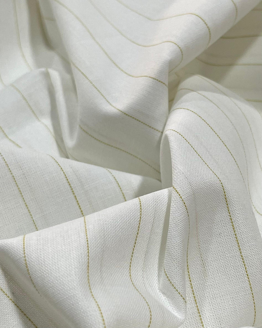 White/Light Green - Korean Linen Fabric BC-BRN-KL-121042(NEW)